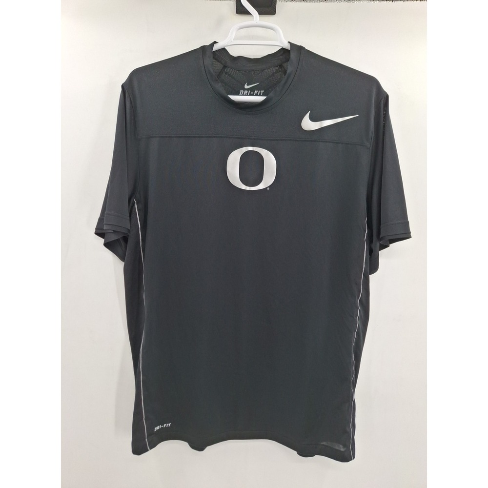 Oregon DUCKS Football TEAM ISSUED Nike Dri-Fit SHORT SLEEVE XXL SHIRT